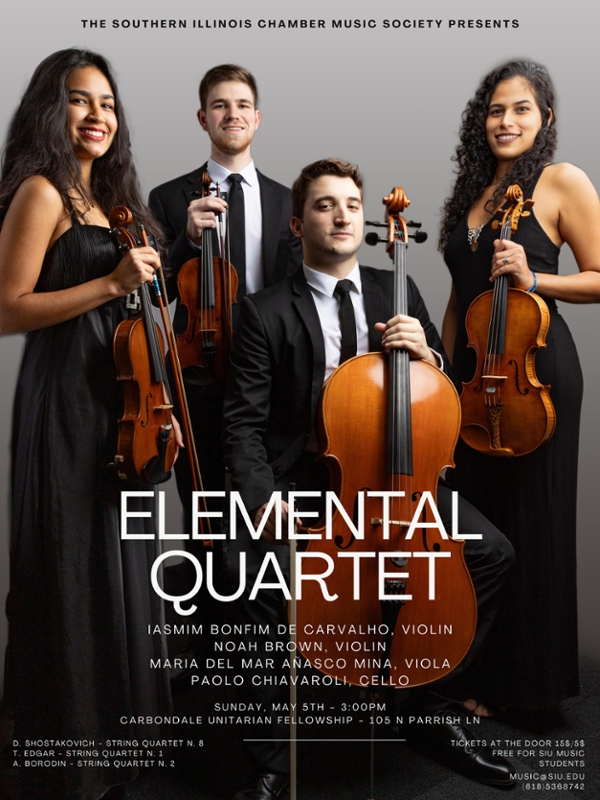 SIU's Elemental Quartet flyer