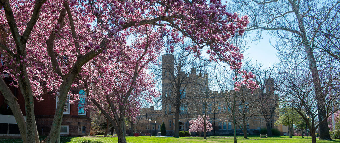 Altgeld Hall in the Spring